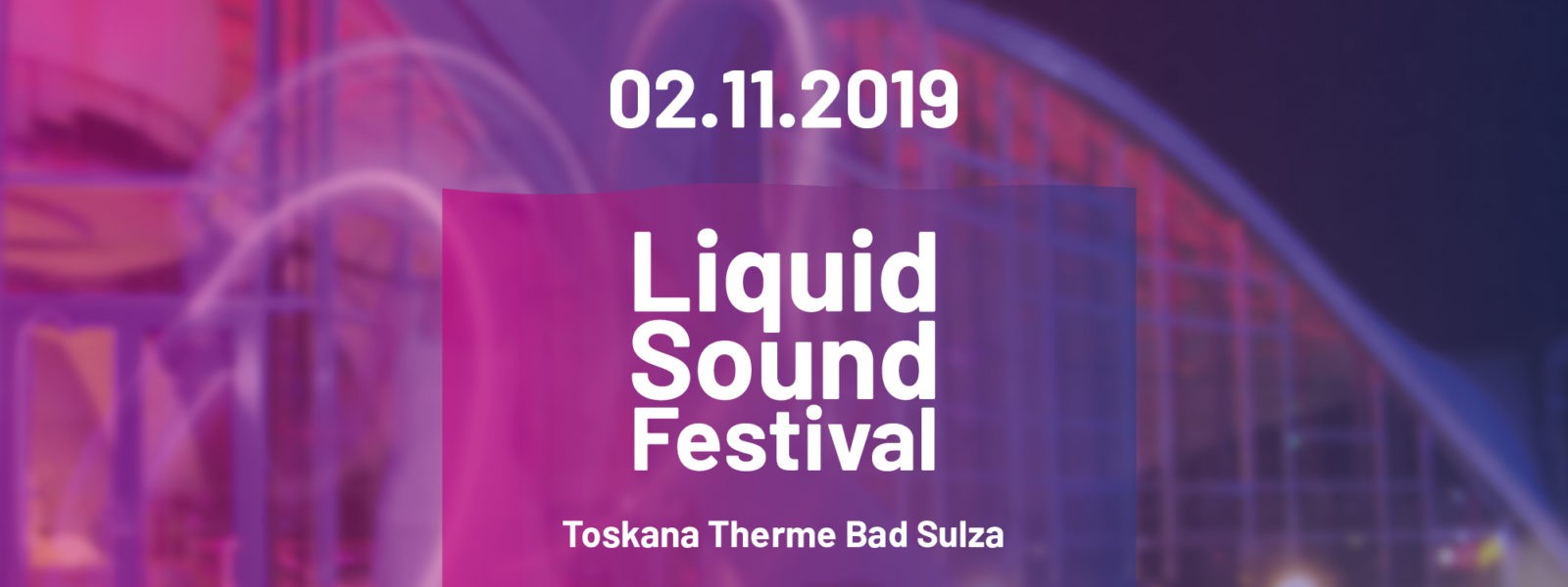 Liquid Sound Festival Bad Sulza 2019 Banner